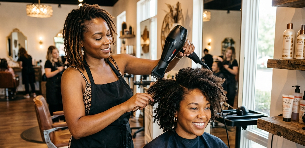 Blow Drying and Styling Techniques