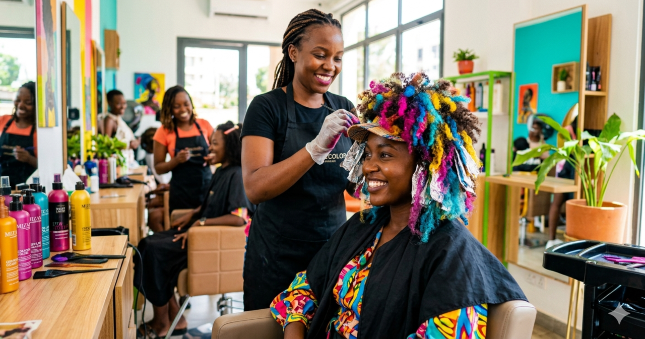 Hair Colouring and Dyeing